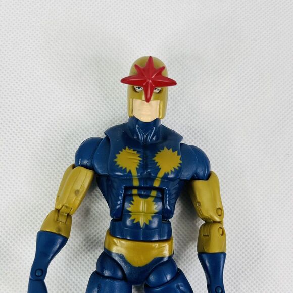 Hasbro Marvel Legends Nova 2006 Nemesis Series 6" Poseable Action Figure Loose - Picture 4 of 5